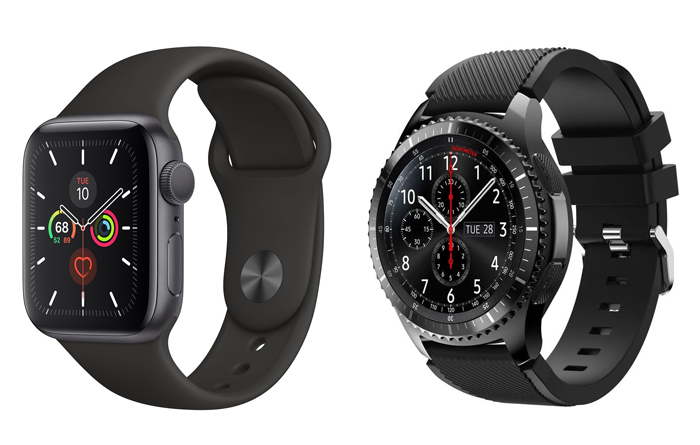 eSIM-horloges: Apple Watch en Samsung Gear